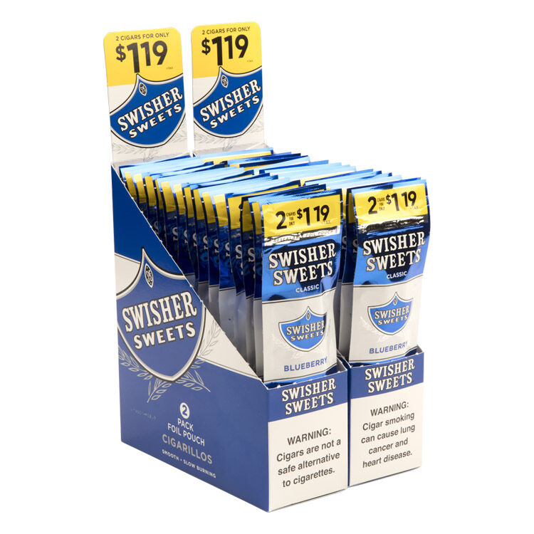 Swisher Sweets Cigarillos Blueberry JRCigars